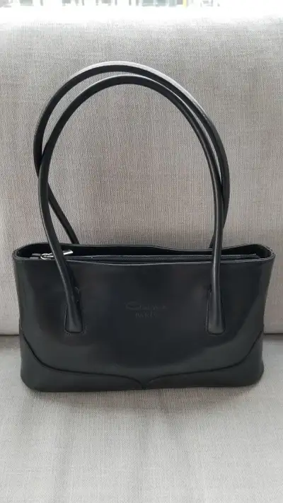 Océane Paris Black Leather Handbag, View more