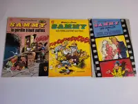 SAMMY (Cauvin) Lot 3 bandes dessinées