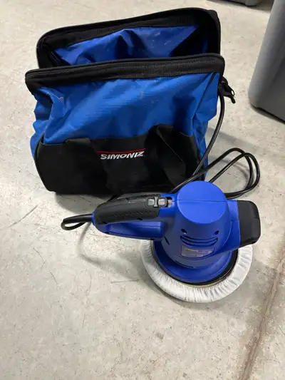 Simoniz Car Polisher 8" Simoniz Car Polisher with storage bag. New, never used. Pickup only, West Lo...