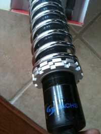 2 NEW MOTORCYCLE SHOCKS by SACHS 15,5" long eye to eye