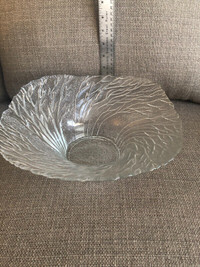 Decorator bowl - glass