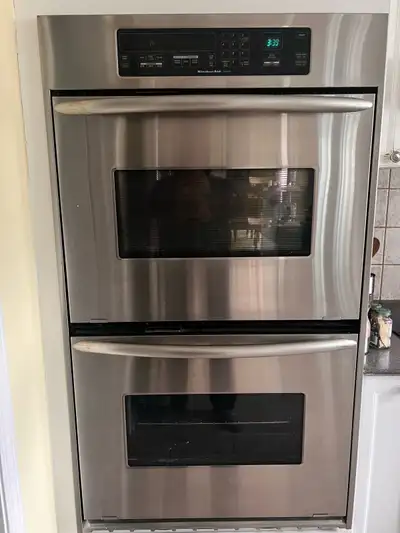 30” Kitchenaid Double Wall Oven, View more
