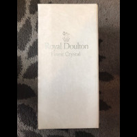 Royal Doulton Finest Crystal Vase