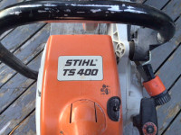 Stihl TS 400 concrete saw