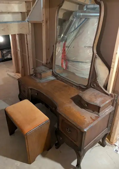 Antique dressing table, View more