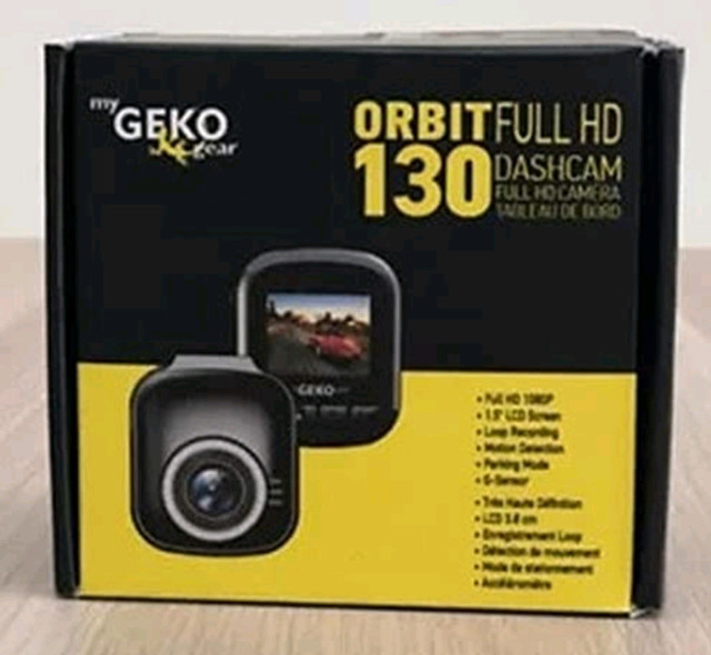 My GEKO Gear Orbit Full HD 130 Dash Cam-120 Degree Wide View Ang in Other in City of Toronto - Image 3