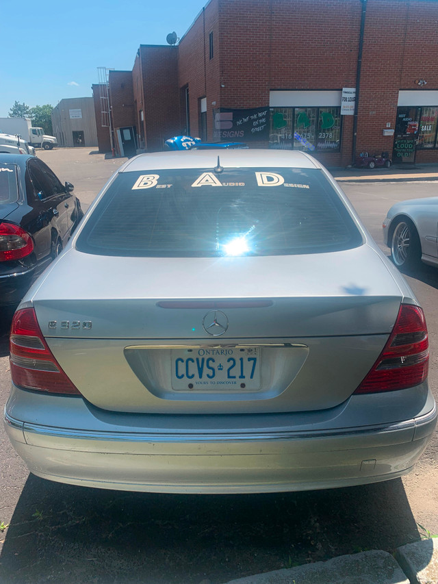 Mercedes Benz E-320 gray. in Cars & Trucks in Mississauga / Peel Region - Image 2