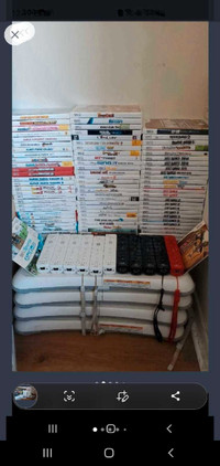 Multiple Nintendo Wii Systems + 100 wii games for sale 