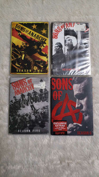 Sons of Anarchy Seasons 2, 4, 5 and 6 NEW