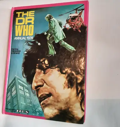 1978 The Dr Who Annual BBC TV Series Hard Cover Tom Baker, View more