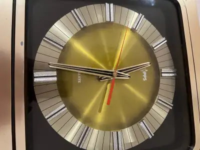 MCM Topps Quartz Wall Clock, View more