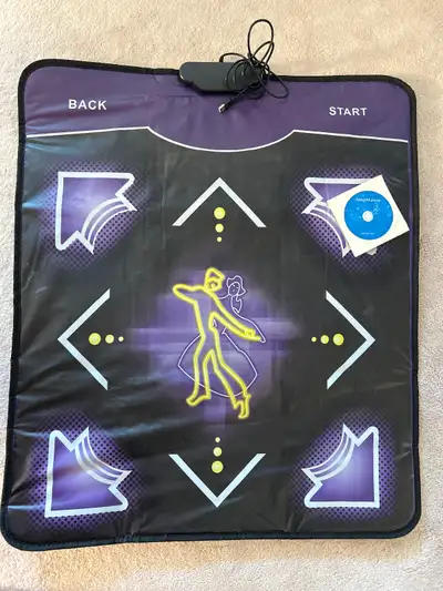 Connect your PC via USB cable to create an arcade feel at home. Step Mania Disk and Dance Mat to pla...