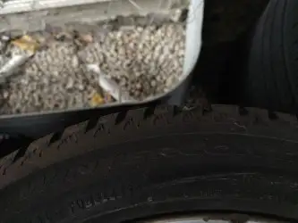 BMW rims and winter tires 205/50/17 on 5x120 bolt rims in Tires & Rims in Edmonton - Image 2