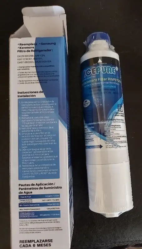 IcePure Refrigerator water filter for Samsung & Kenmore models in Refrigerators in Kitchener / Waterloo - Image 3