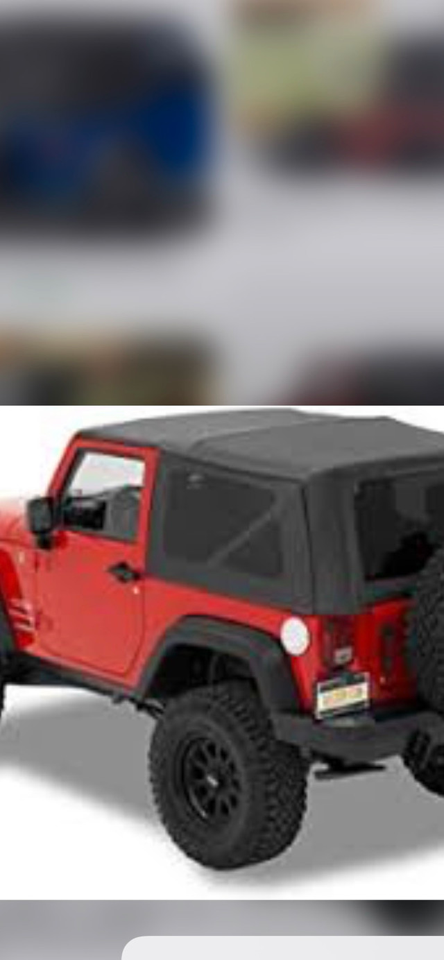 jeep Jk 2 door soft top * NEW * in Other Parts & Accessories in Woodstock