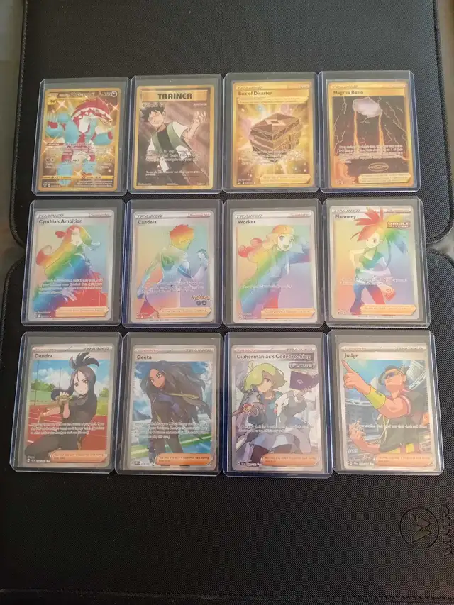 Pokemon Cards Collection Full Art/Alt Art/Trainers/GX/EX Mint630130932666911212
