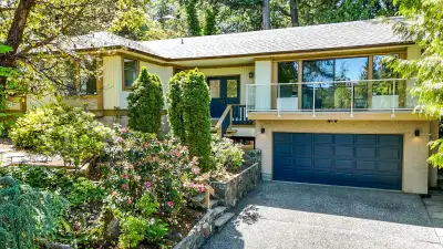 Set on a private 1/3 acre in the heart of Broadmead, this beautifully designed home offers a tranqui...