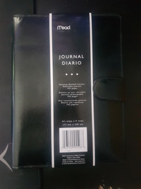 Mead Genuine Bonded Leather Refillable Journal 192 pages