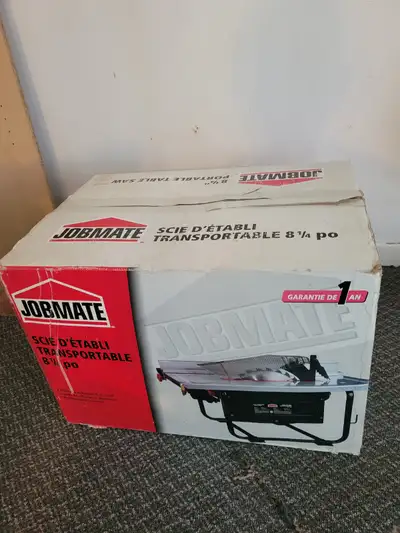 Jobmate 8 1/4" Portable Table Saw, View more