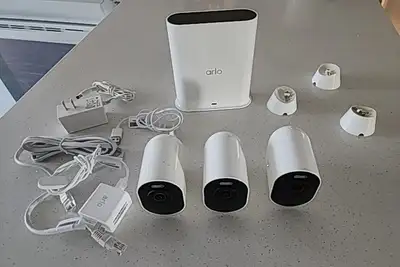 Arlo Ultra 4k security system, View more
