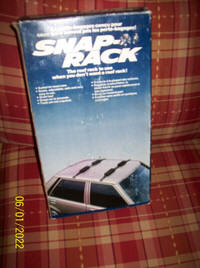 Snap-rack for top of car