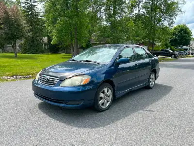 Nouvel Arrivage! Un beau Toyota Corolla S 2007 avec 253,000km. Femme propriétaire. Bien entretenu. A...
