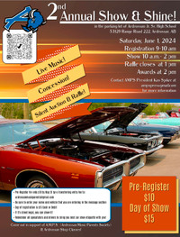 Ardrossan Show & Shine -June 1,2024 at AJSH