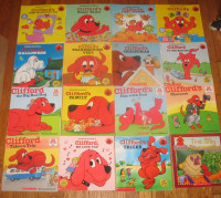 Clifford books and  Wooden Shape Sorter