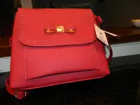 NEW red shoulder purse