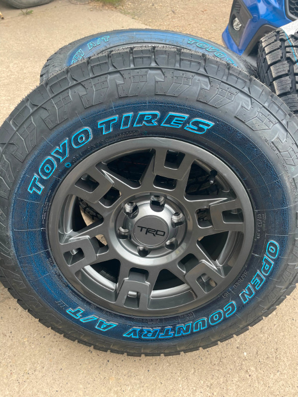 20002021 Toyota 4Runner / Grey TRD rims and Toyo tires Tires & Rims Edmonton Kijiji