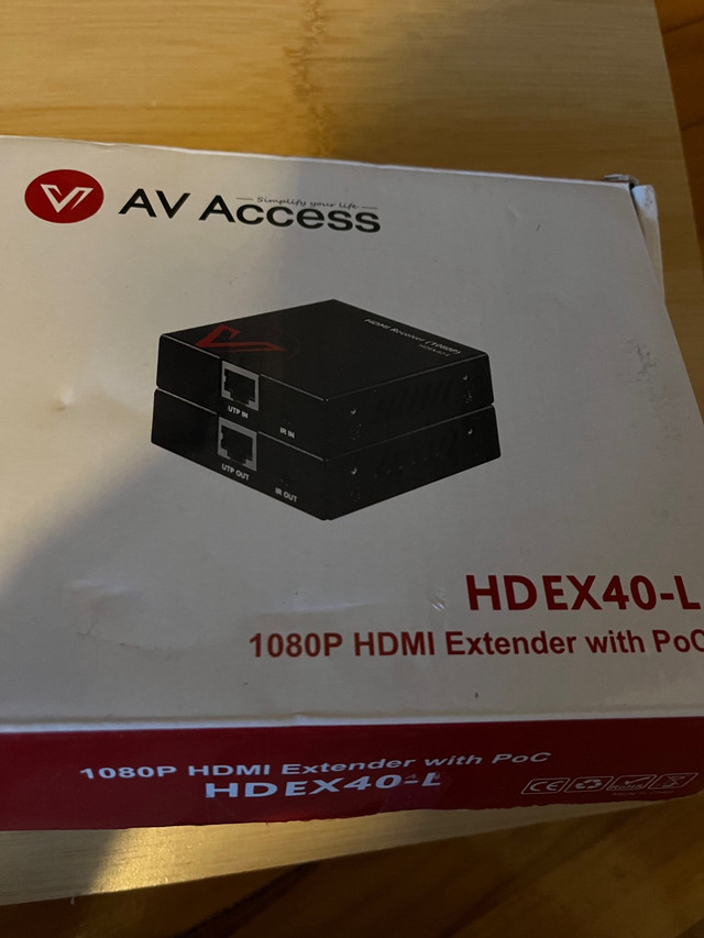 AV access HDEX40-L 50m HDMI extender/rallonge  dans Réseaux  à Ville de Montréal - Image 4