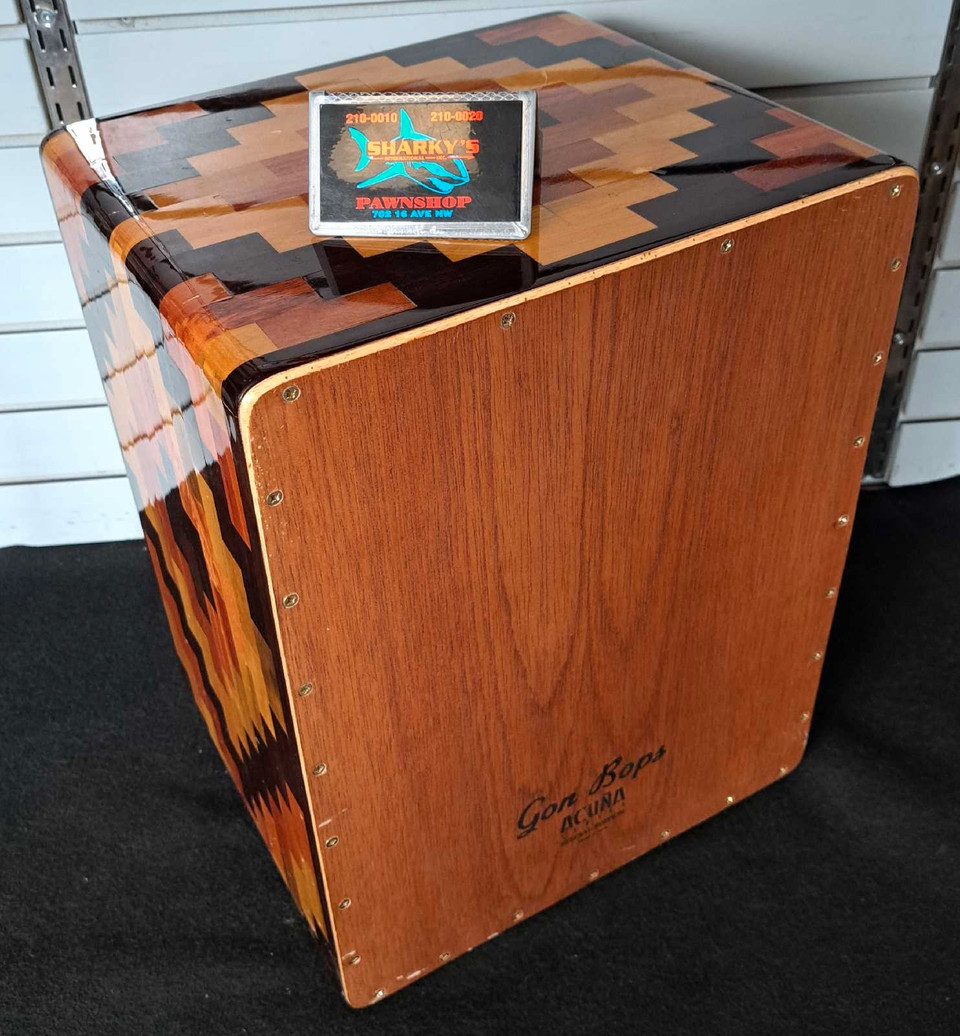 Gon Bops Tumbao Pro　カホン Gon Bops Tumbao Pro Cajon GON-TPCJW Waulnut ゴンボップス