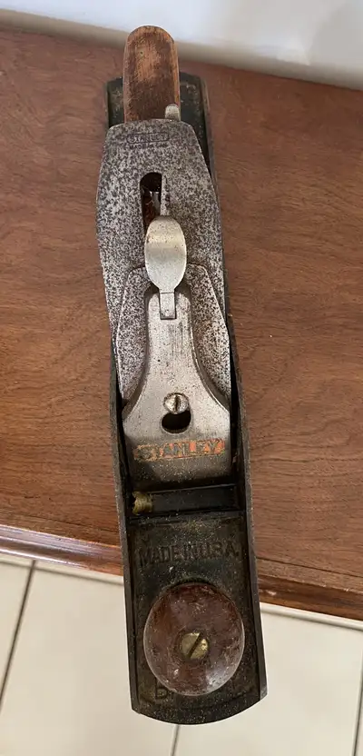 Vintage Stanley Bailey No 5 Bench wood plane, View more
