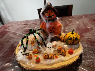 Halloween centre pieces and decorations , View more