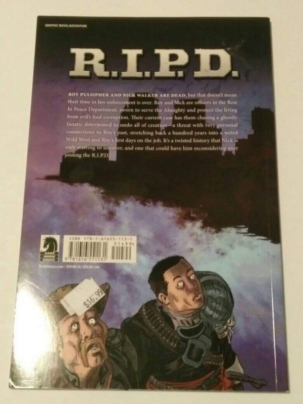 R.I.P.D. City of the Damned Graphic Novel - Dark Horse Comic in Comics & Graphic Novels in Lethbridge - Image 2