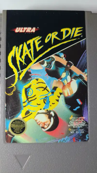 Skate or Die for Nintendo. 1985 original., View more