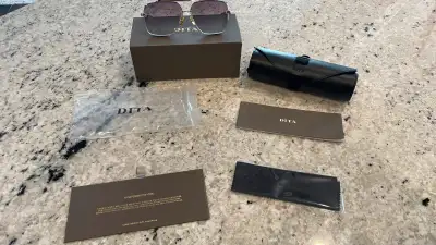 DITA Mach Six Sunglasses. Light blue tint., View more