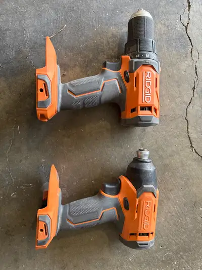 rigid cordless hammer drill and impact drill (tool only), View more