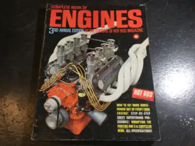 Petersen's Complete Book of Engines #3 1967 From the Hot Rod Magazine Technical Library Contains com...
