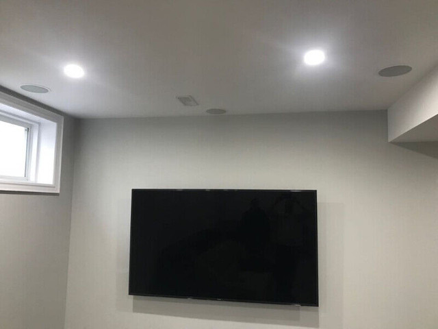 TV WALL MOUNT,SECURITY CAMERA, PROJECTOR INSTALLATION in Phone, Network, Cable & Home-wiring in Mississauga / Peel Region - Image 2
