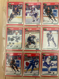 Lot of 38 1991-92 Score Canadian hockey cards