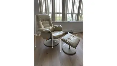 Recliner and Ottoman , View more