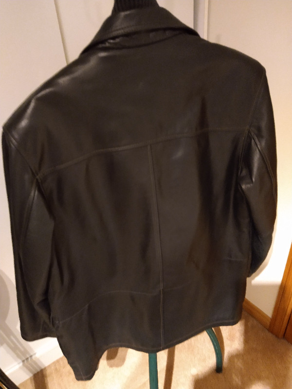 ORVIETO Leather Jacket Coat for men Veste en Cuir pour hommes dans Hommes  à Ville de Montréal - Image 3