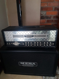 Mesa boogie triple rectifier solo head with 2x12 140w cabinet