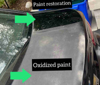Oxidizing paint restoration 