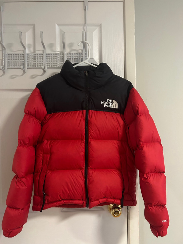 Red Puffer Jacket NORTH FACE dans Femmes - Hauts et vêtements d'extérieur  à Ville de Montréal