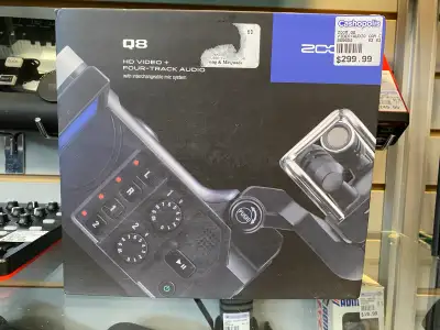 Zoom Q8 HD Video & Four Track Audio @ Cashopolis!!, View more