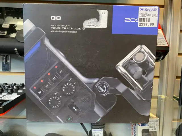 Zoom Q8 HD Video & Four Track Audio @ Cashopolis!! in Pro Audio & Recording Equipment in Saskatoon - Image 2