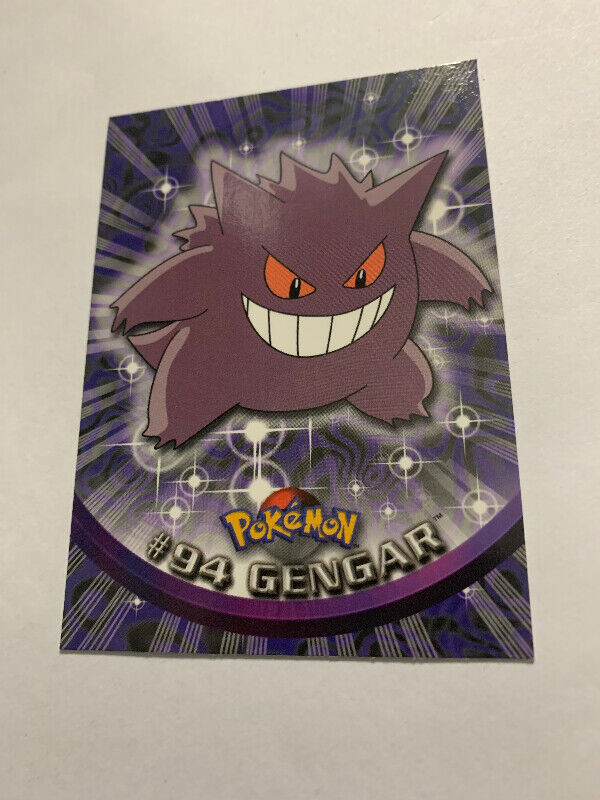 Gengar #94 Vintage Rare Topps Pokemon TV Animation Non-Holo NM dans Art et objets de collection  à Longueuil/Rive Sud - Image 3