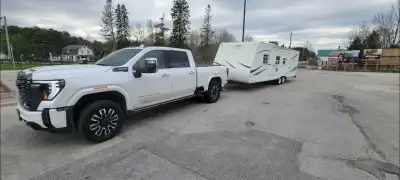 RV TRAVEL TRAILER MOBILE HOME PARK MODEL 5TH WHEEL REMOVAL, View more